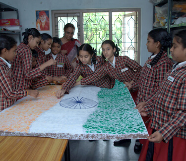 shikhara school bowrampet artshow